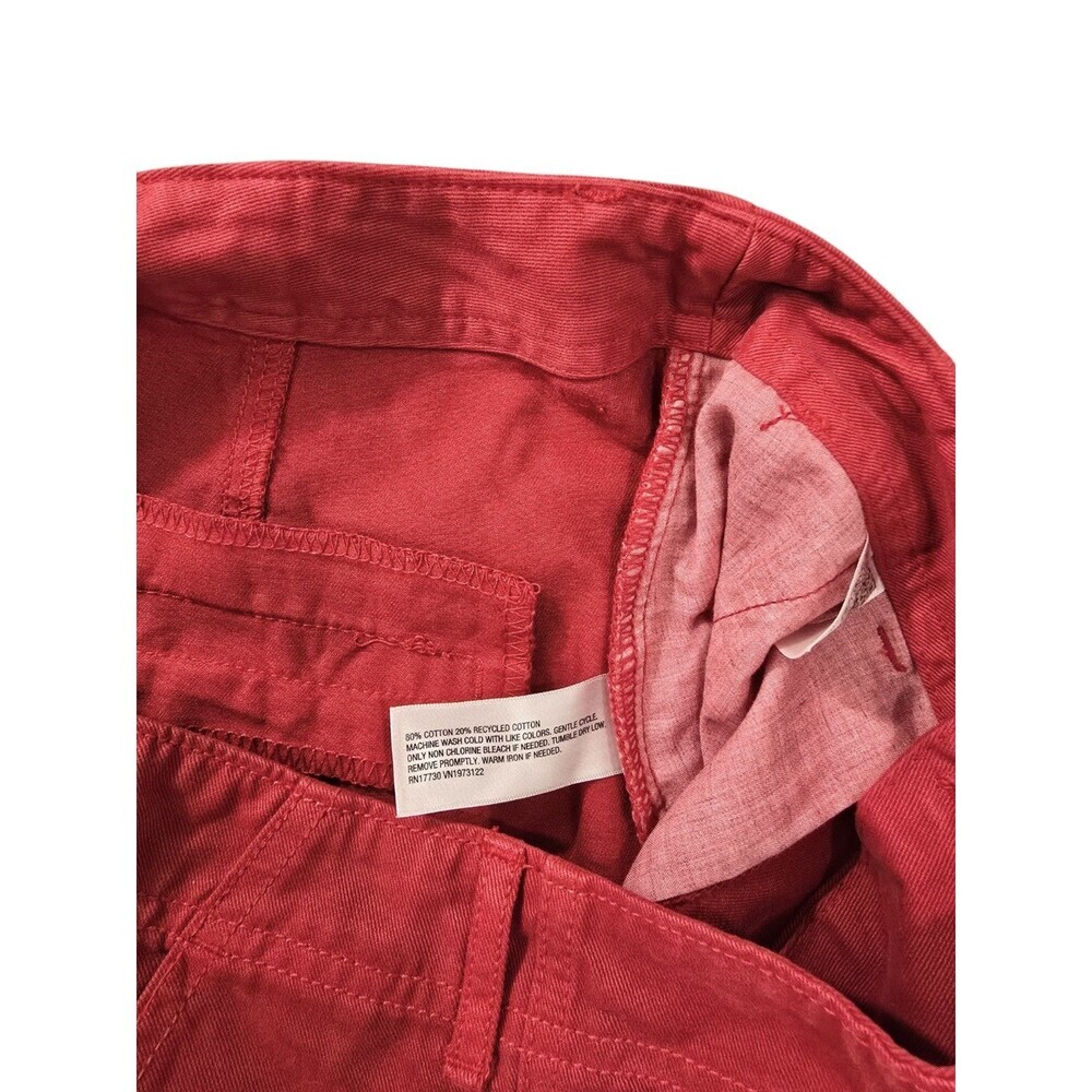 Universal Thread Women’s High Rise Trouser Shorts Red Sz 10 NWT - Picture 7 of 7